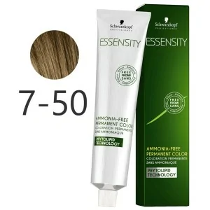 Schwarzkopf - Tinte Permanente Sin Amoniaco Essensity 7-50 Rubio Medio Dorado Natural 60 ml