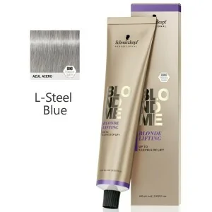 Schwarzkopf - Crema Aclarante de Rubios BlondMe L-Steel Blue 60 ml