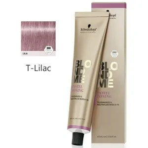 Schwarzkopf - Crema Matizadora Pastel BlondMe T-Lilac 60 ml