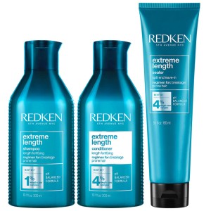 Redken - Extreme Length Pack Shampoo 300 ml + Conditioner 300 ml + Sealer 150 ml