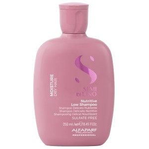 Alfaparf - Champú Nutritivo Semi di Lino Moisture Nutritive Low Shampoo 250 ml