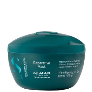 Alfaparf - Mascarilla Reparadora Semi di Lino Reconstruction Reparative Mask 200 ml