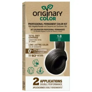 Originary Color - Kit de Coloración Profesional Permanente 1-0 Negro