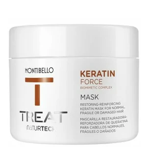 Montibello - Mascarilla Treat NaturTech Keratin Force 500 ml