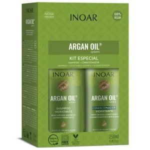 Inoar - Pack Hidratante Argan Oil Champú 250 ml + Acondionador 250 ml