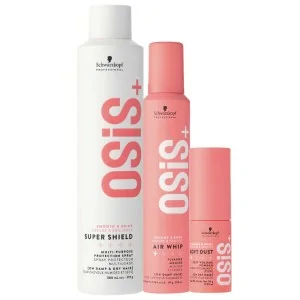 Schwarzkopf - Pack Osis+ Super Shield 300 ml + Air Whip 200 ml + Soft Dust 10 g