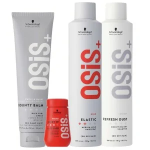 Schwarzkopf - Pack Osis+ Bounty Balm 150 ml + Dust It 10 g + Elastic 300 ml + Refresh Dust 300 ml