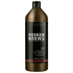 Redken - Brews 3-in-1 Shampoo, Conditioner & Body Wash...
