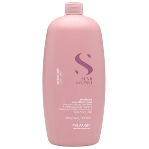 Alfaparf - Champú Nutritivo Semi di Lino Moisture Nutritive Low Shampoo 1000 ml