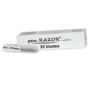 Pen Razor - 20 Blades - 06155