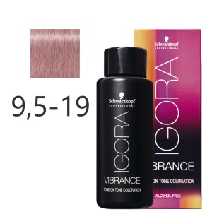Schwarzkopf - Tonalizador Igora Vibrance 9,5-19 Ceniza Violeta |Coserty.com
