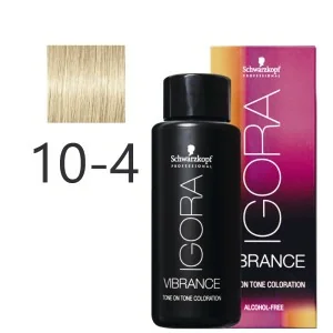 Schwarzkopf - Tonalizador Igora Vibrance 10-4 Suave Beige 60 ml