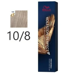 Wella - Crema Permanente Koleston PerfectMe+ 10/8 Rubio Platino Perla 60 ml