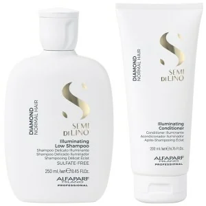 Alfaparf - Pack Diamond Iluminating Low Shampoo + Conditioner (250 ml+200 ml)