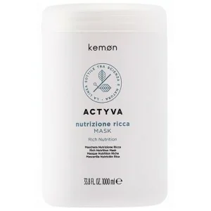 Kemon Actyva - Mascarilla Nutrizione Ricca 1000 ml