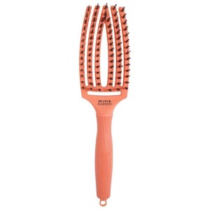 Olivia Garden - Cepillo Fingerbrush Combo Coral Medium - 1 Unidad