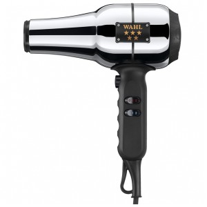 Wahl - 5 Star Barber Dryer Retro-Chrome Design Ionic Technology 4317-0470