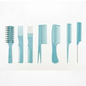 Bifull - Set de 7 Peines Gea Blue