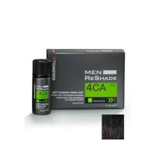 Goldwell - Men Reshade 4 CA Ceniza Fría / Marrón Medio 4 x 20 ml