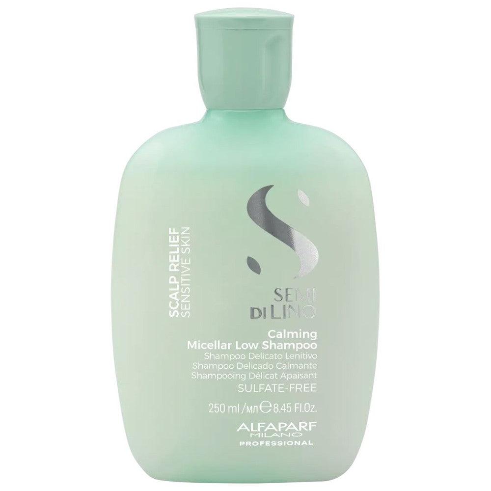 Alfaparf - Semi di Lino Scalp Relief Calming Micellar Low Champú 250 ml