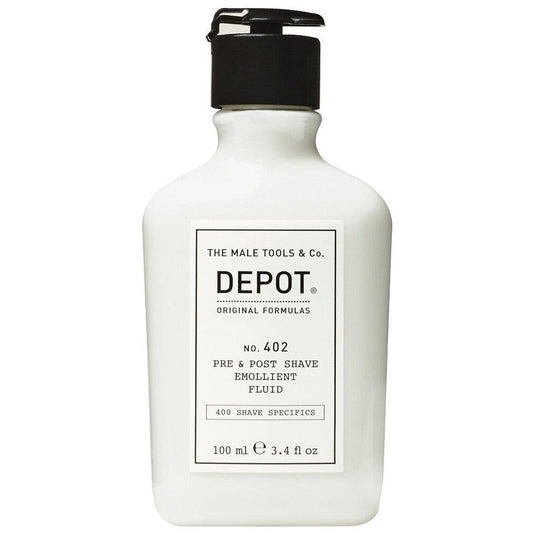 Depot - Fluido Pre y Post Afeitado no. 402 Pre & Post Shave Emolient Fluid 100 ml