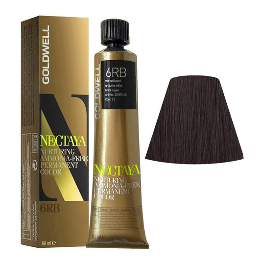 Goldwell - Tinte Nectaya Warms Browns TB 4K Cobre Marrón Medio 60 ml