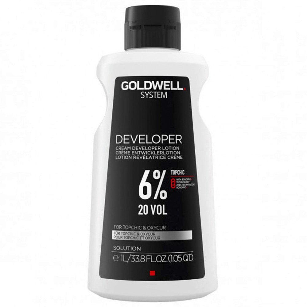 Goldwell - Loción Reveladora System Topchic 6% 20 vol 1000 ml