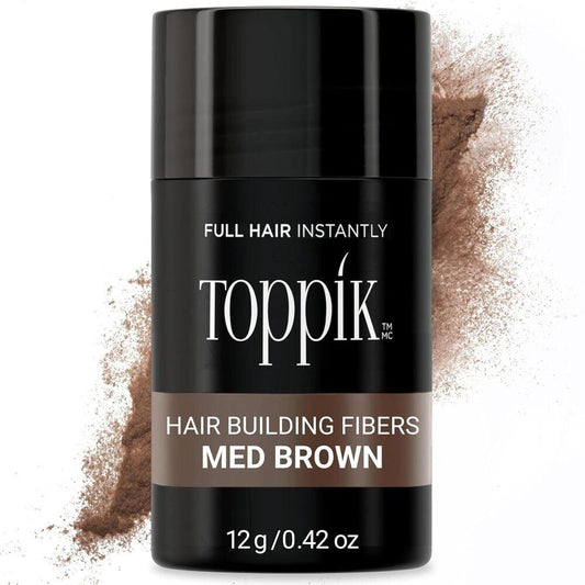 Toppik - Fibras Capilares Tono Castaño (Medium Brown) 12 g
