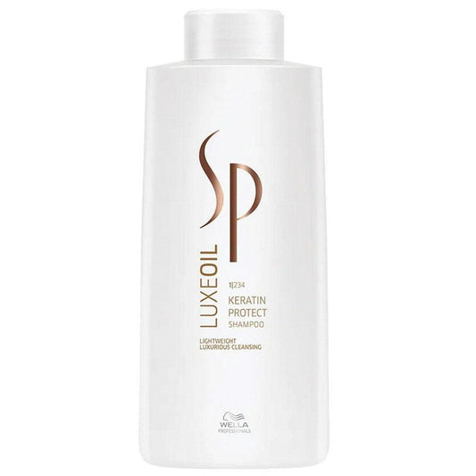 Wella - Champú de Queratina SP Luxe Oil Keratin Protect 1000 ml