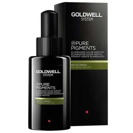 Goldwell - Concentrado de Color Verde Mate Pure Pigments Matte Green 50 ml