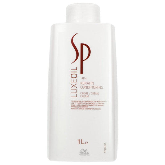 Wella - Acondicionador de Queratina SP Luxe Oil Keratin Conditioning Cream 1000 ml