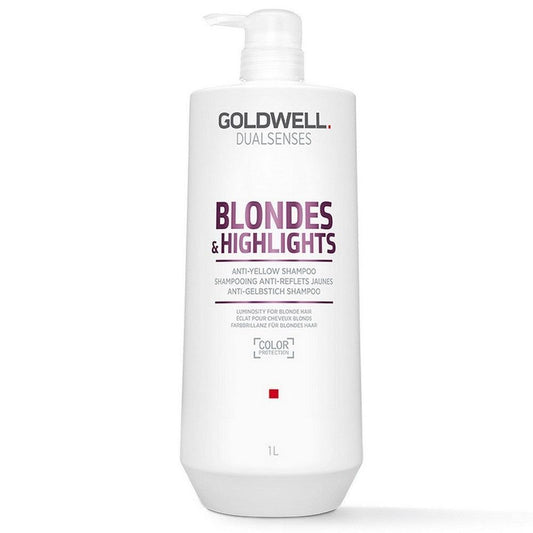 Goldwell - Dualsenses Blondes & Highlights Champú Anti-Yellow 1000 ml
