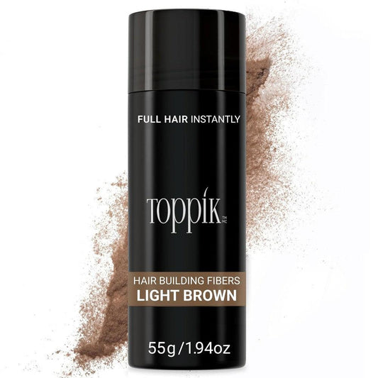 Toppik - Fibras Capilares Tono Castaño Claro (Light Brown) 55 g