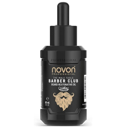 Novon - Aceite Restaurador de Barba Beard Restorative Oil Barber Club 60 ml - ZZNOV90062