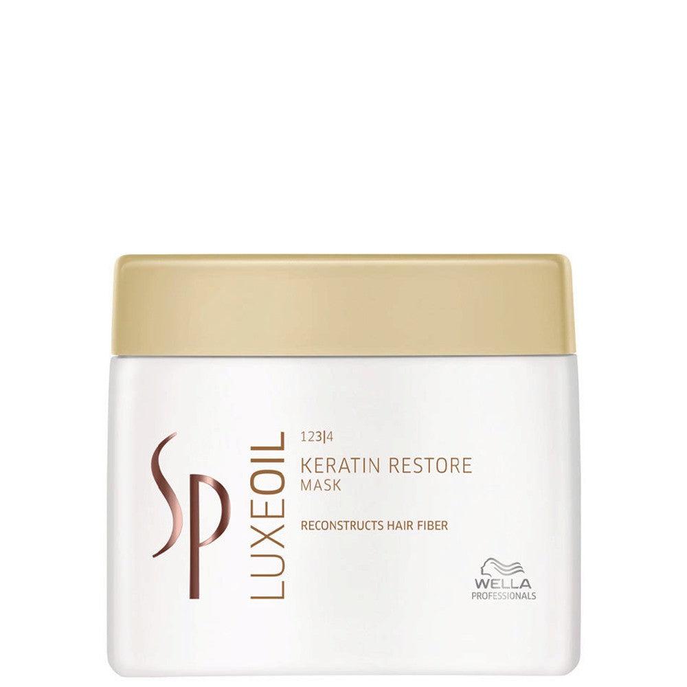 Wella - Mascarilla de Queratina SP Luxe Oil Keratin Restore 400 ml