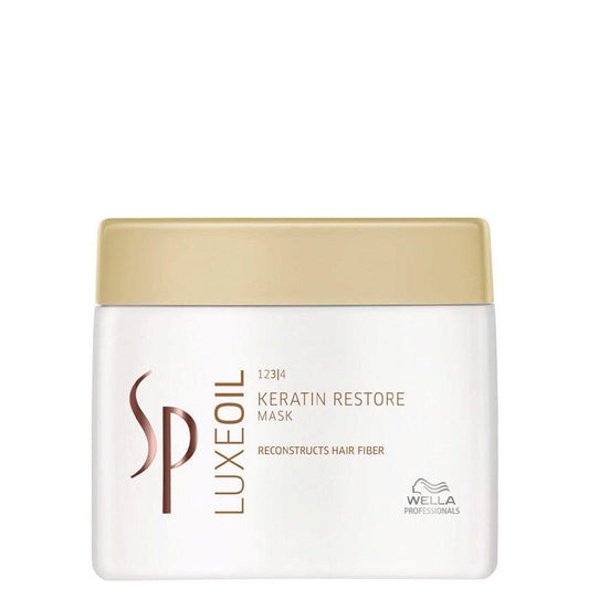 Wella - Mascarilla de Queratina SP Luxe Oil Keratin Restore 400 ml