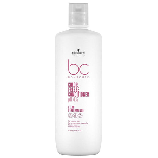 Schwarzkopf - Acondicionador para Cabello Teñido ph 4.5 BC Bonacure Clean Color Freeze 1000 ml