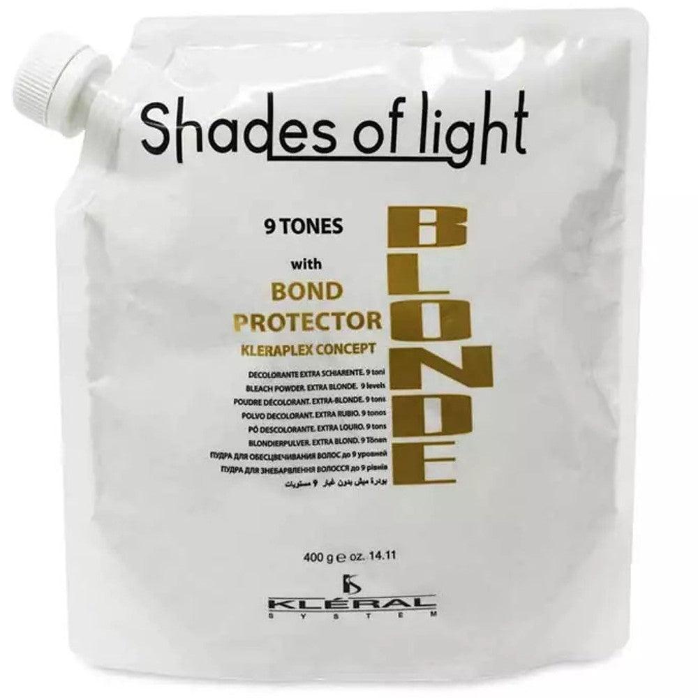Kléral System - Decolorante en Polvo 9 Niveles Shades of Light Bond Protector Blonde 400 g