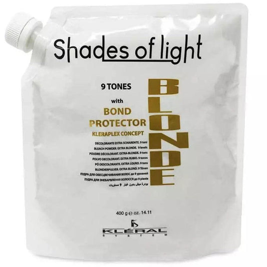 Kléral System - Decolorante en Polvo 9 Niveles Shades of Light Bond Protector Blonde 400 g