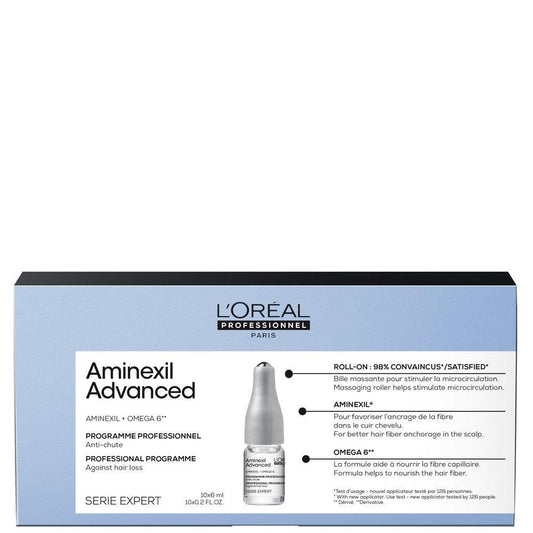 L'Oréal Professionnel - Tratamiento Anti-caída Aminexil Advanced Serie Expert 10 x 6 ml
