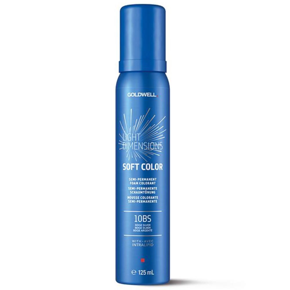 Goldwell - Espuma de Color Light Dimensions Soft Color 10BS Beige Plata 125 ml