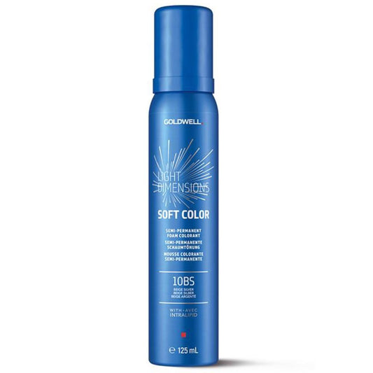 Goldwell - Espuma de Color Light Dimensions Soft Color 10BS Beige Plata 125 ml