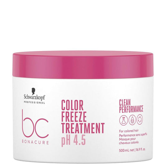 Schwarzkopf - Mascarilla para Cabello Teñido ph 4.5 BC Bonacure Clean Color Freeze 500 ml