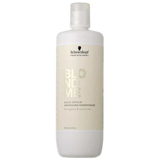 Schwarzkopf - Acondicionador Nutritivo BlondMe Bond Repair Nourishing 1000 ml