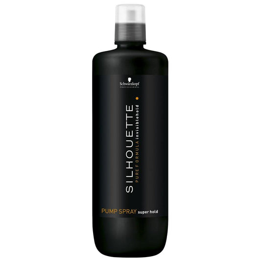 Schwarzkopf - Laca sin Aerosol Extra Fuerte Silhouette Pump Spray Super Hold 1000 ml