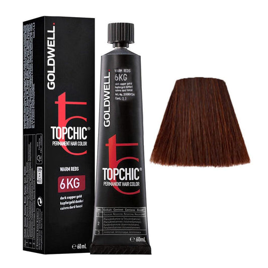 Goldwell - Topchic 6KG Cobre Dorado Oscuro 60 ml