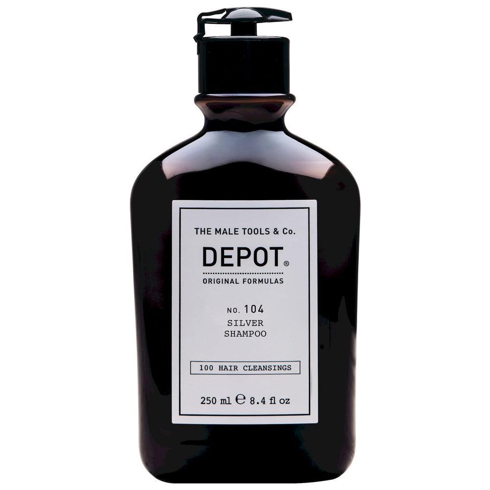 Depot - Champú para Cabello Blanco o Decolorado no. 104 Silver 250 ml