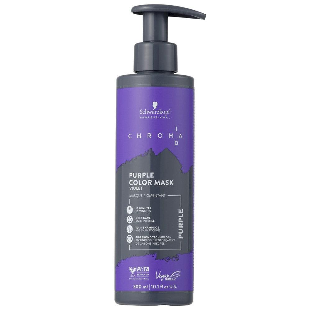 Schwarzkopf - Mascarilla De Color Morado Chroma ID PURPLE 300 ml