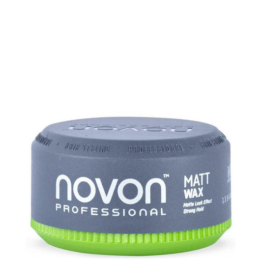 Novon - Cera Mate de Fijación Fuerte Matt Wax Nº7 Hair Wax Serie 150 ml - ZZNOV58378