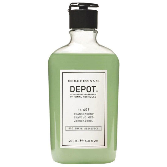 Depot - Gel Transparente de Afeitado no. 406 Transparent Shaving Gel 200 ml